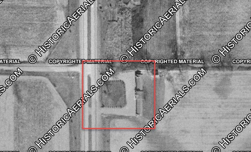 El Dorado Motel - 1956 Aerial (newer photo)